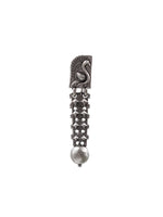 Load image into Gallery viewer, Misty Silver Lookalike Dangler Earrings