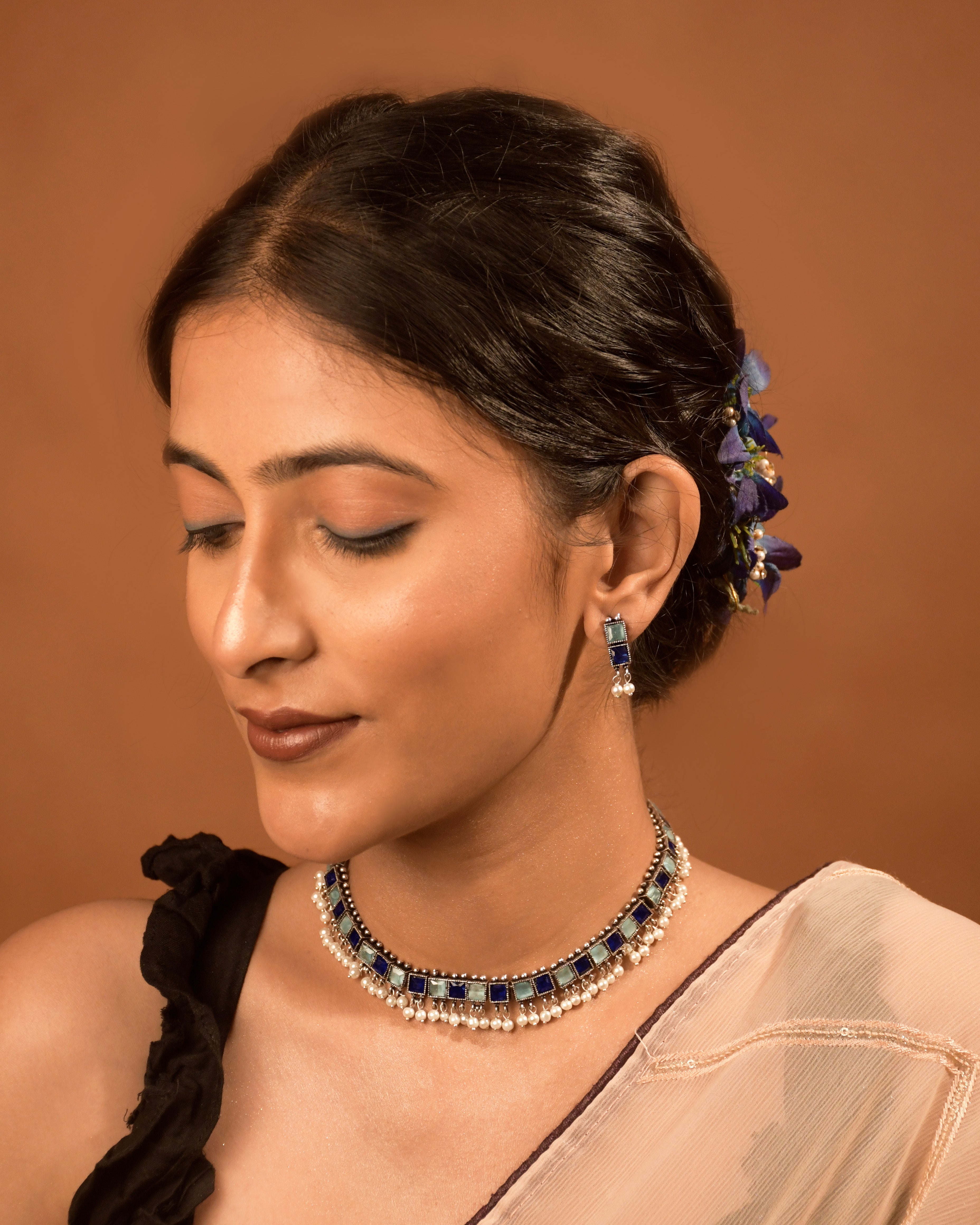 Vedika Stone Necklace Set