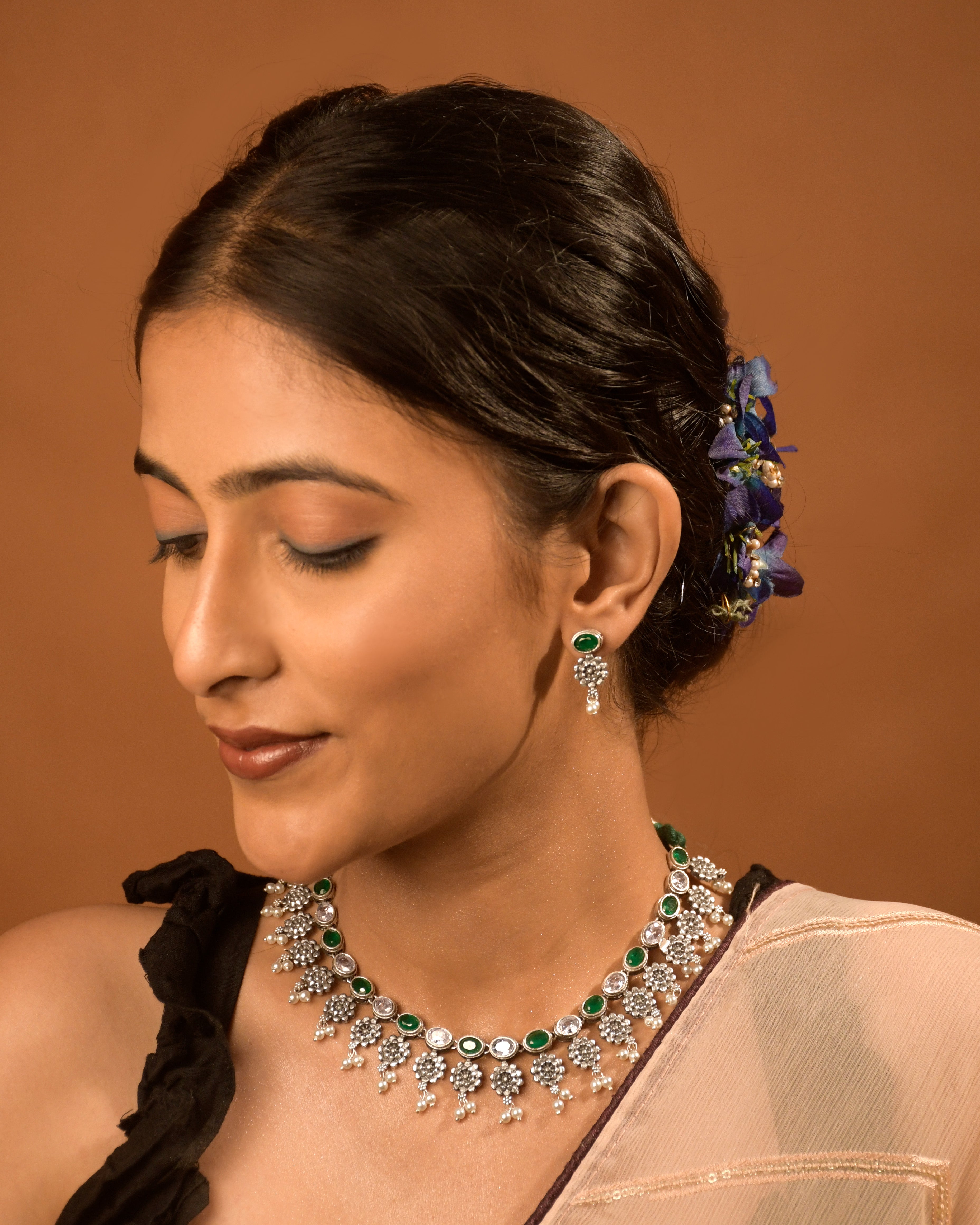 Geetika Stone Necklace set