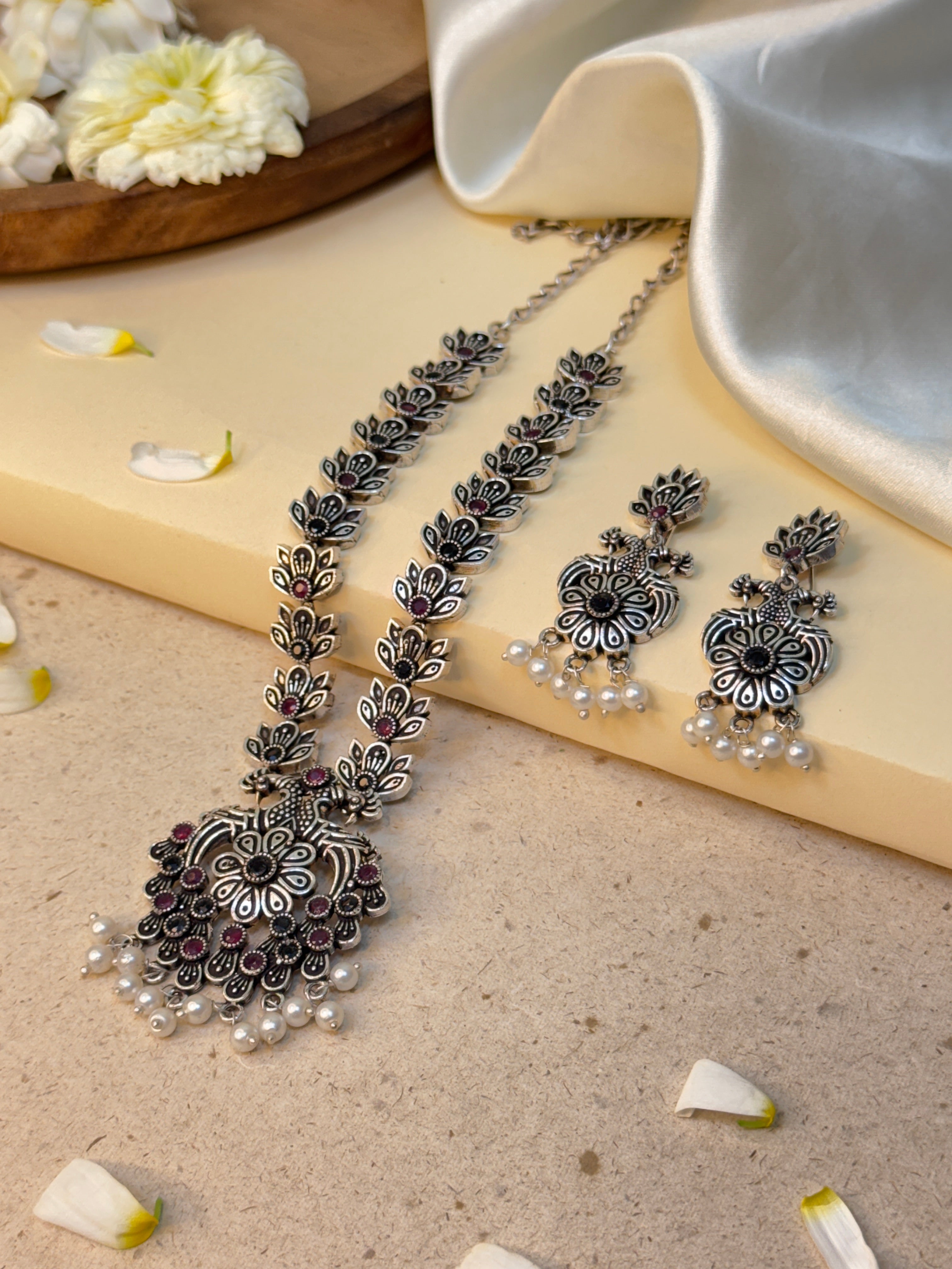 IRA STONE NECKLACE SET