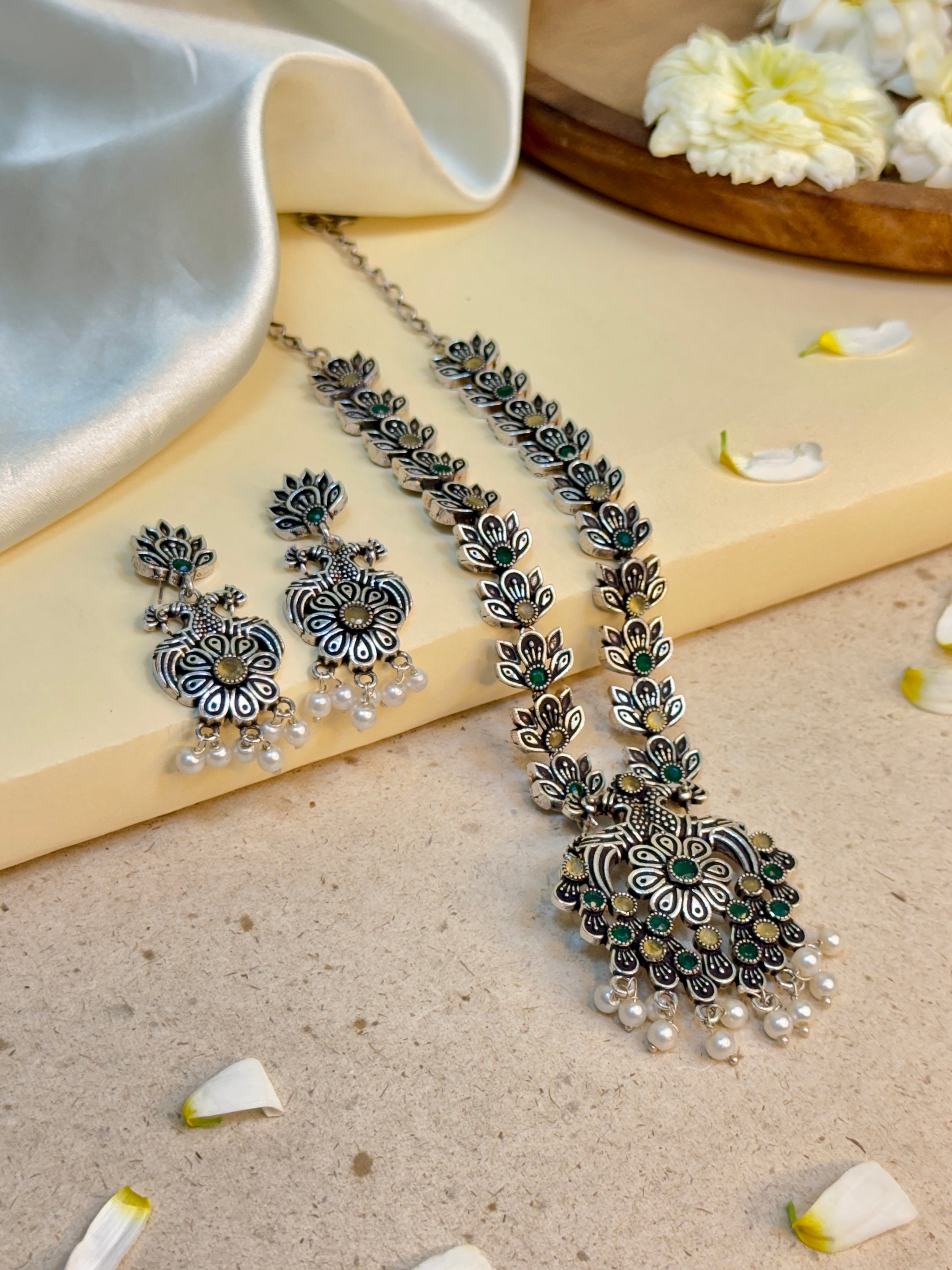 IRA STONE NECKLACE SET