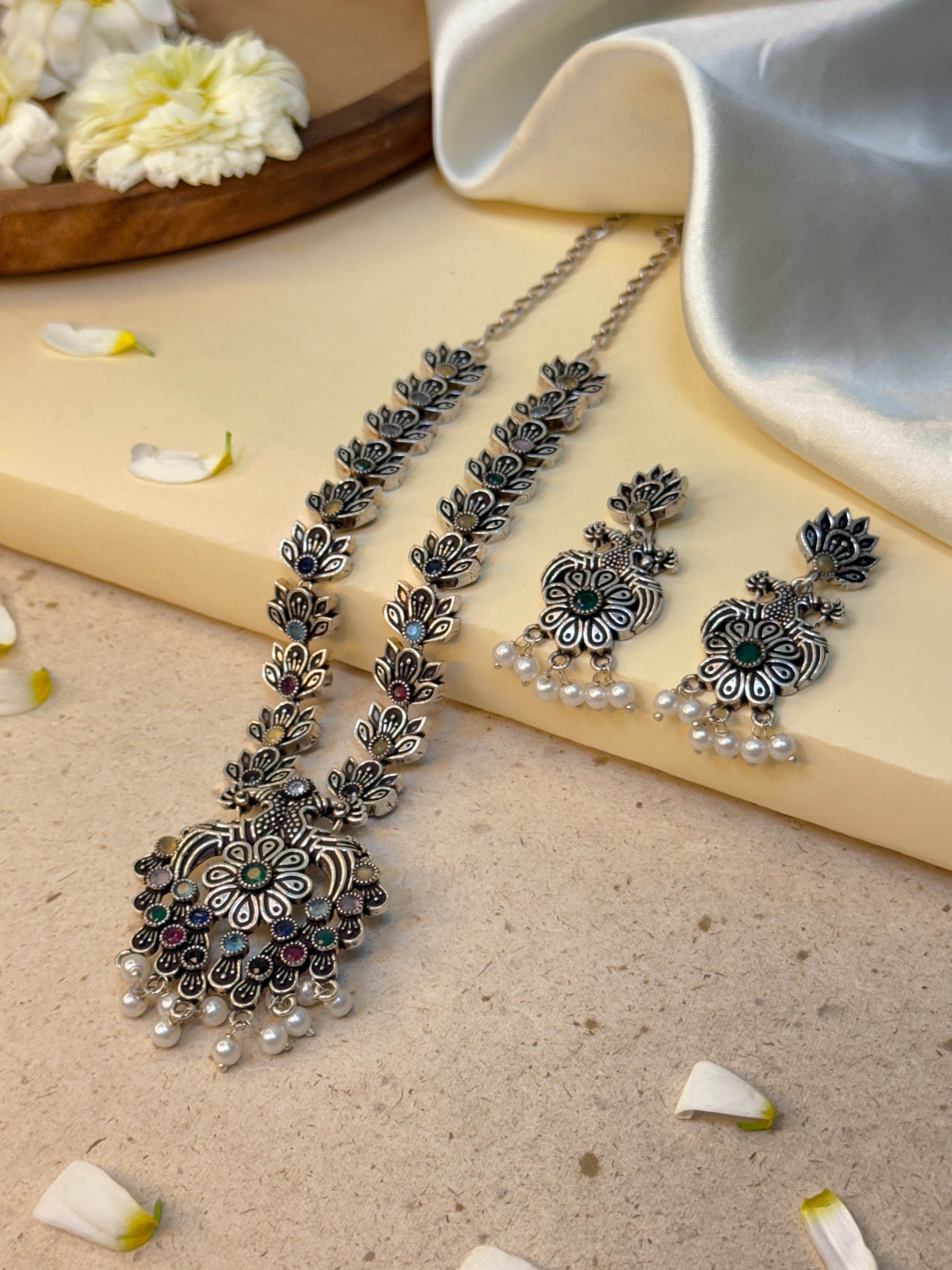 IRA STONE NECKLACE SET