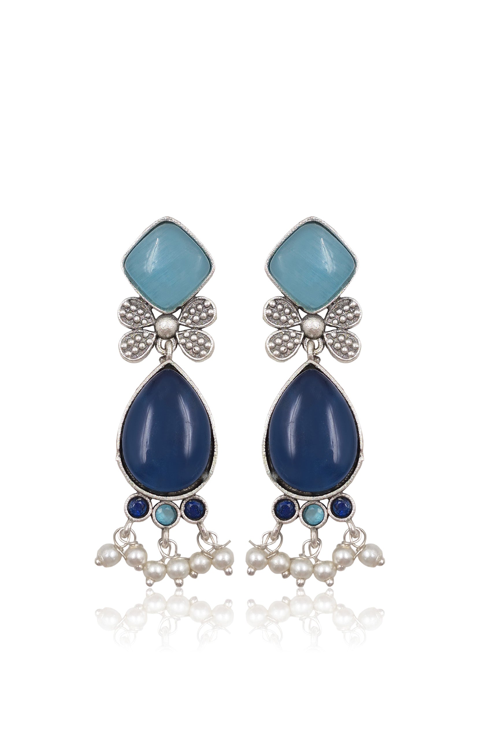 Ravya Stone Necklace Set