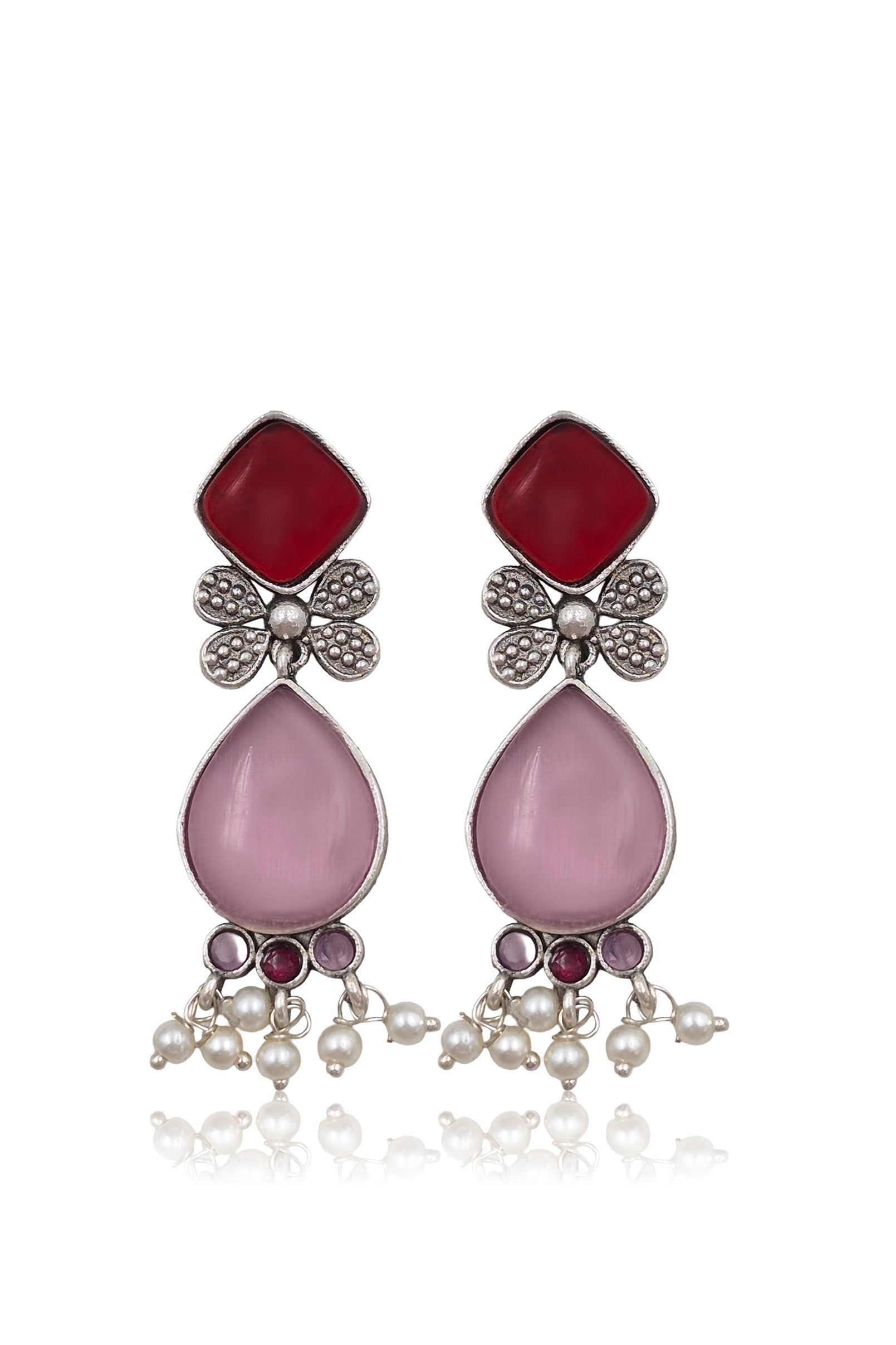 Ravya Stone Necklace Set