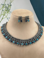 Load image into Gallery viewer, Rose stone Necklace Set