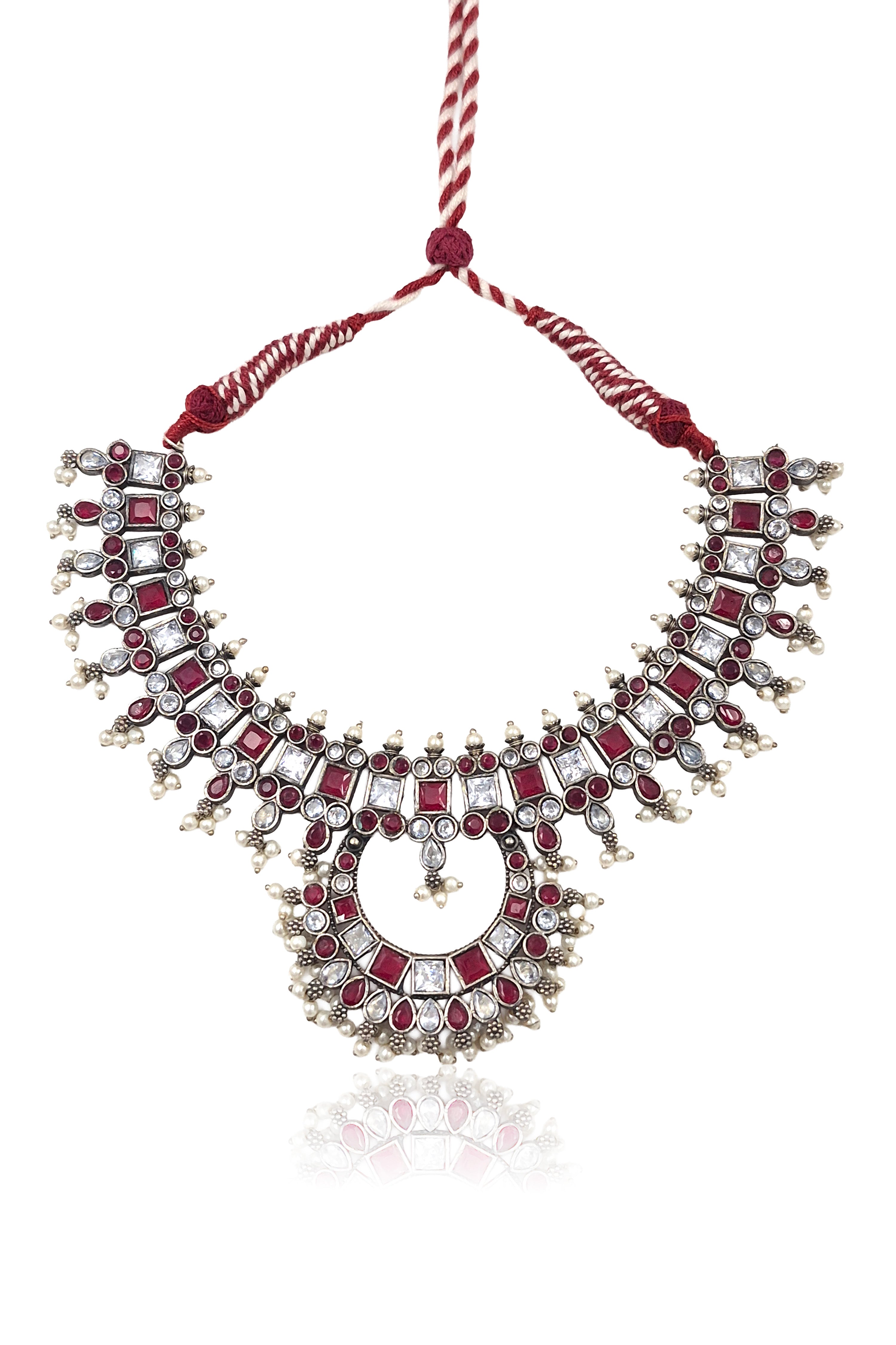 Kiya Stone Necklace Set