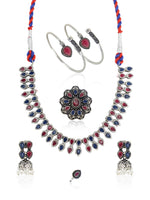 Load image into Gallery viewer, Shivani Stone Jewellery Set