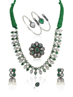 Load image into Gallery viewer, Shivani Stone Jewellery Set