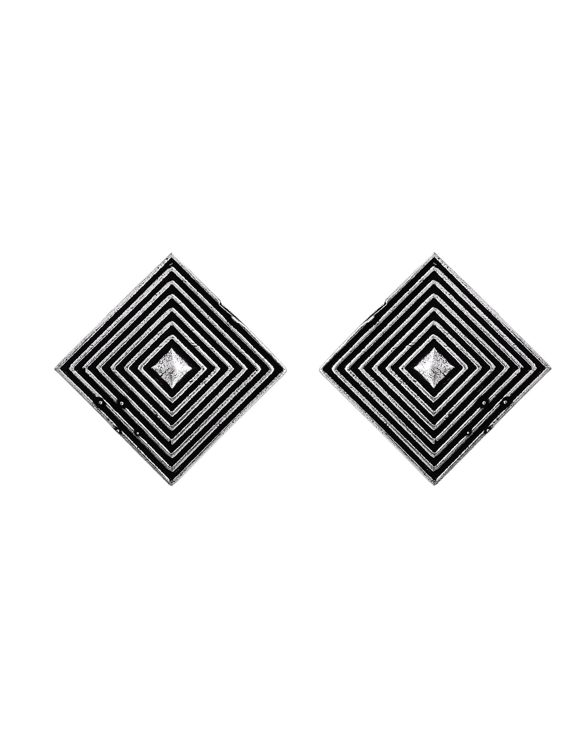 ZEEL SILVER OXIDISED JEWELLERY SET COMBO