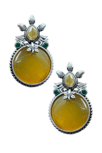 KRITI STONE STUD EARRINGS
