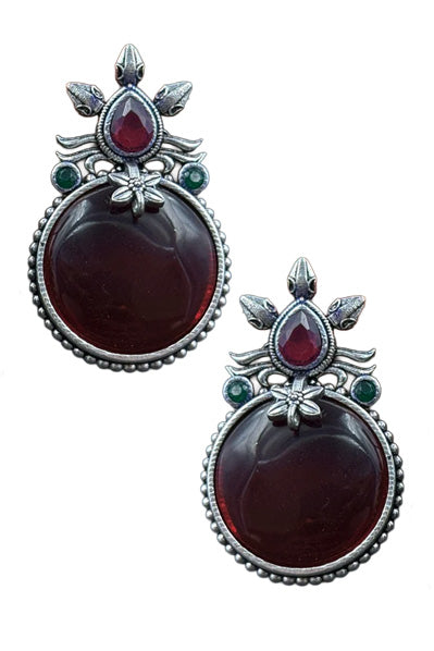 KRITI STONE STUD EARRINGS