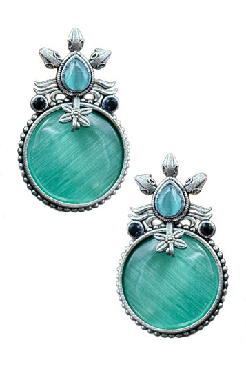 KRITI STONE STUD EARRINGS