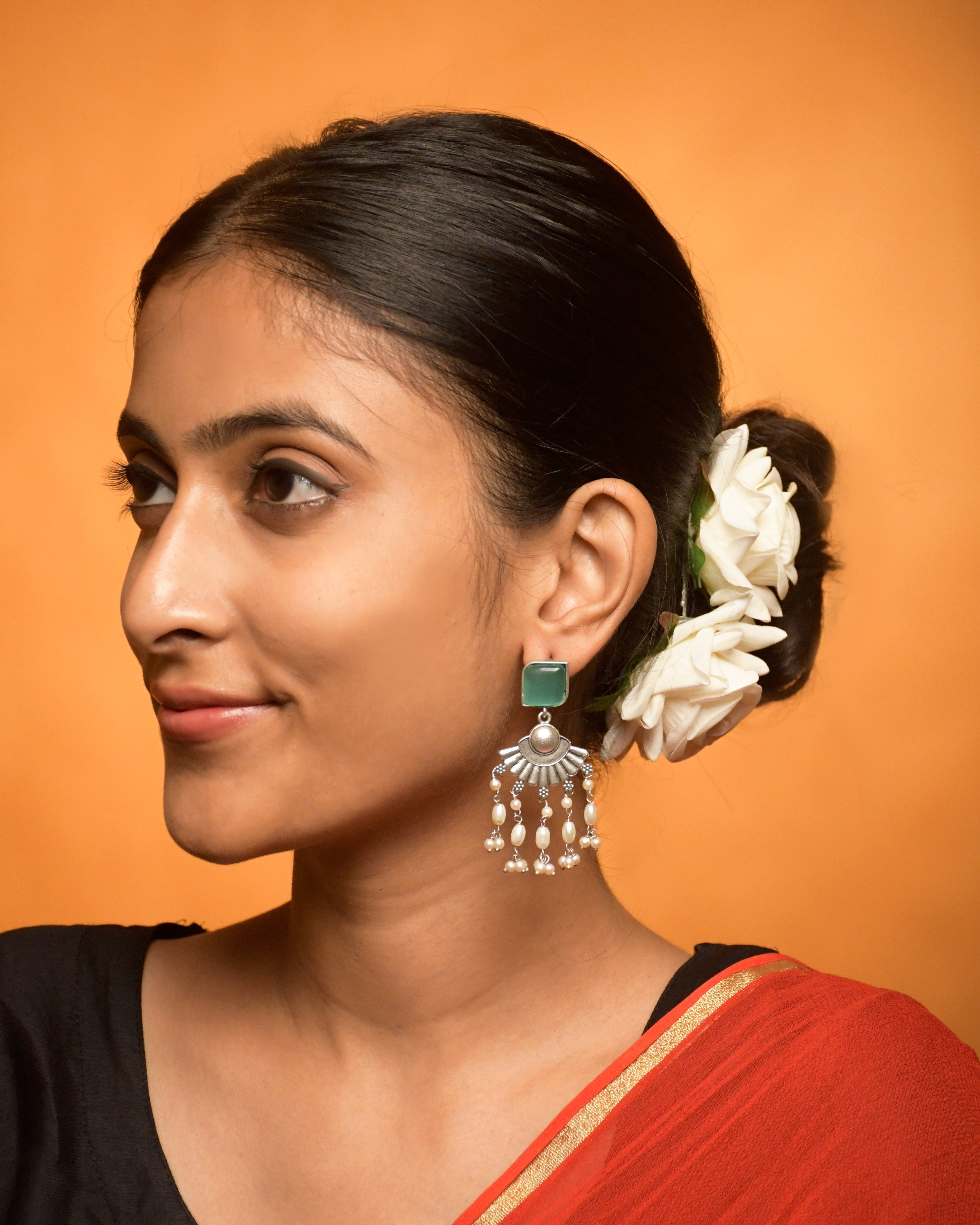 ARUSHI OXIDISED DANGLER EARRINGS