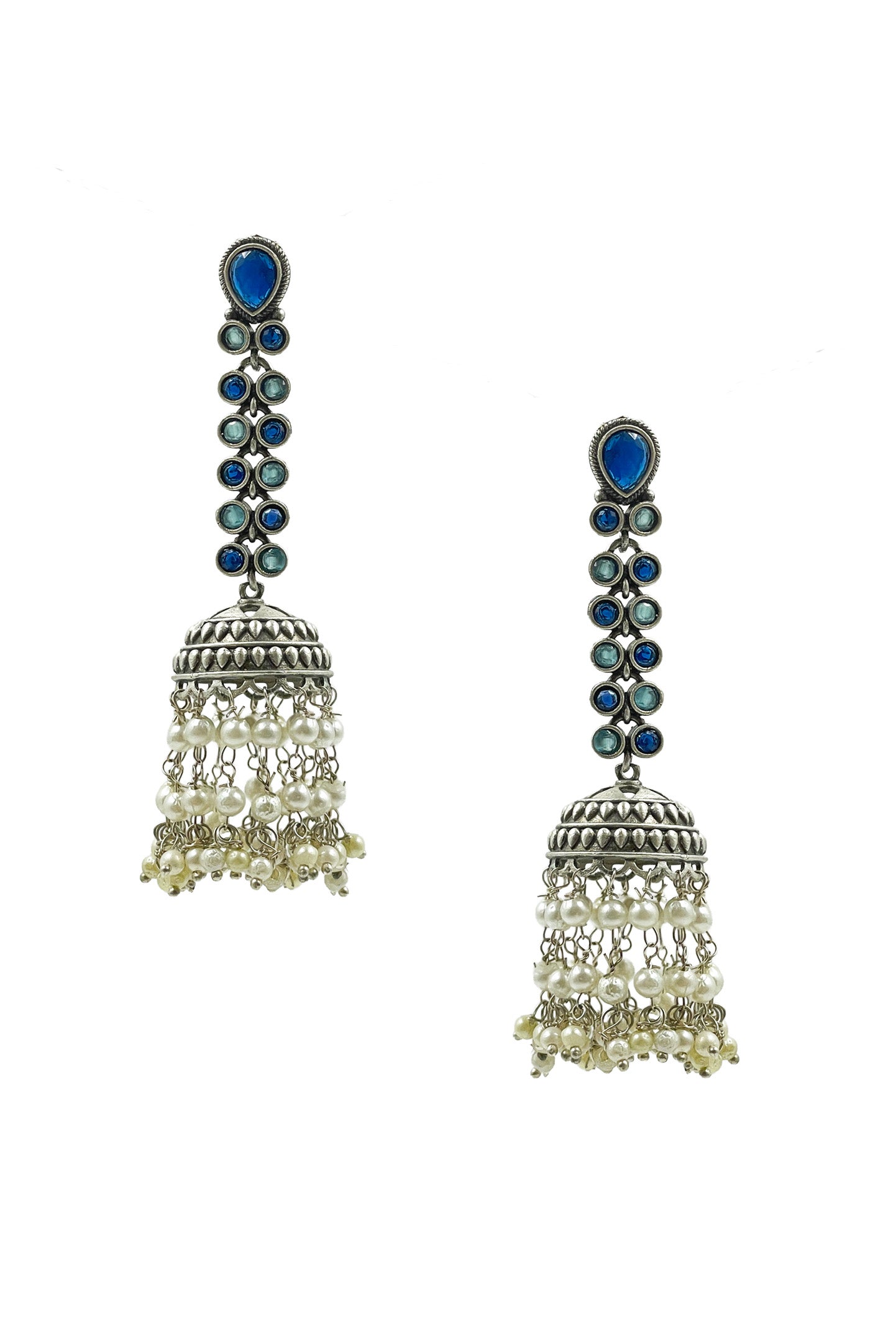 Sia Stone Jhumka Earrings