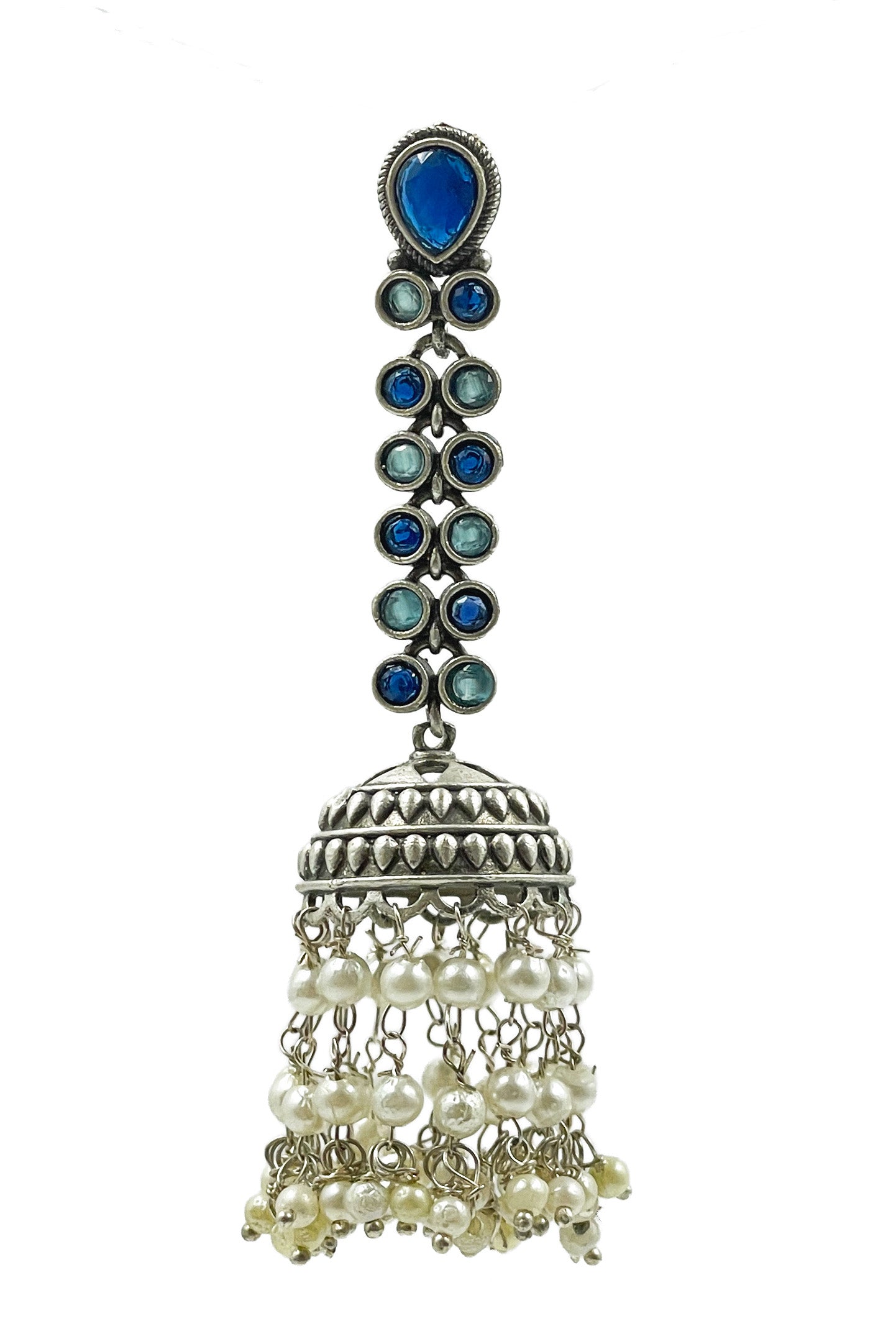 Sia Stone Jhumka Earrings