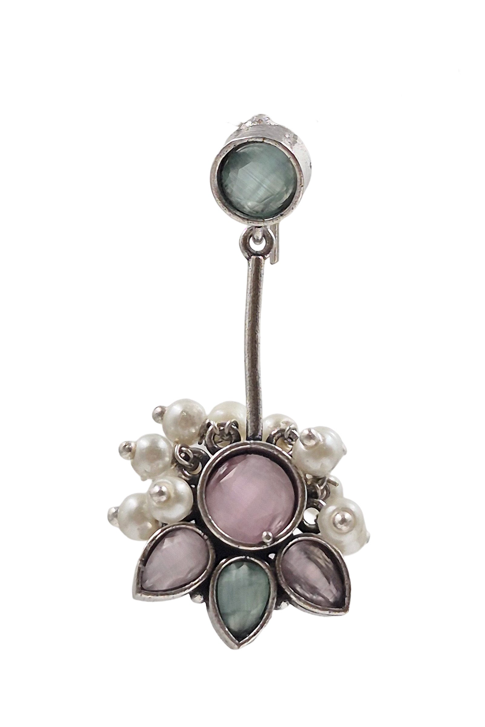 Maahi Oxidised Dangler Earrings