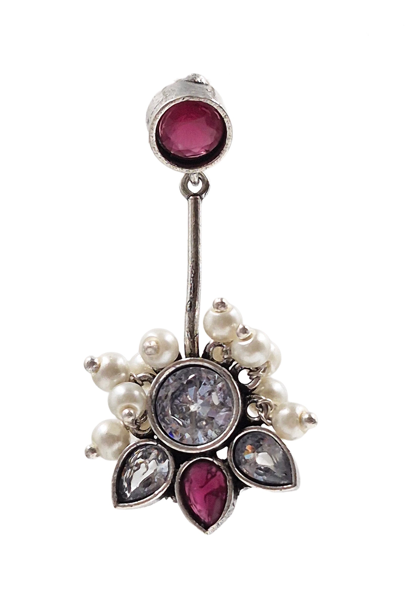 Maahi Oxidised Dangler Earrings