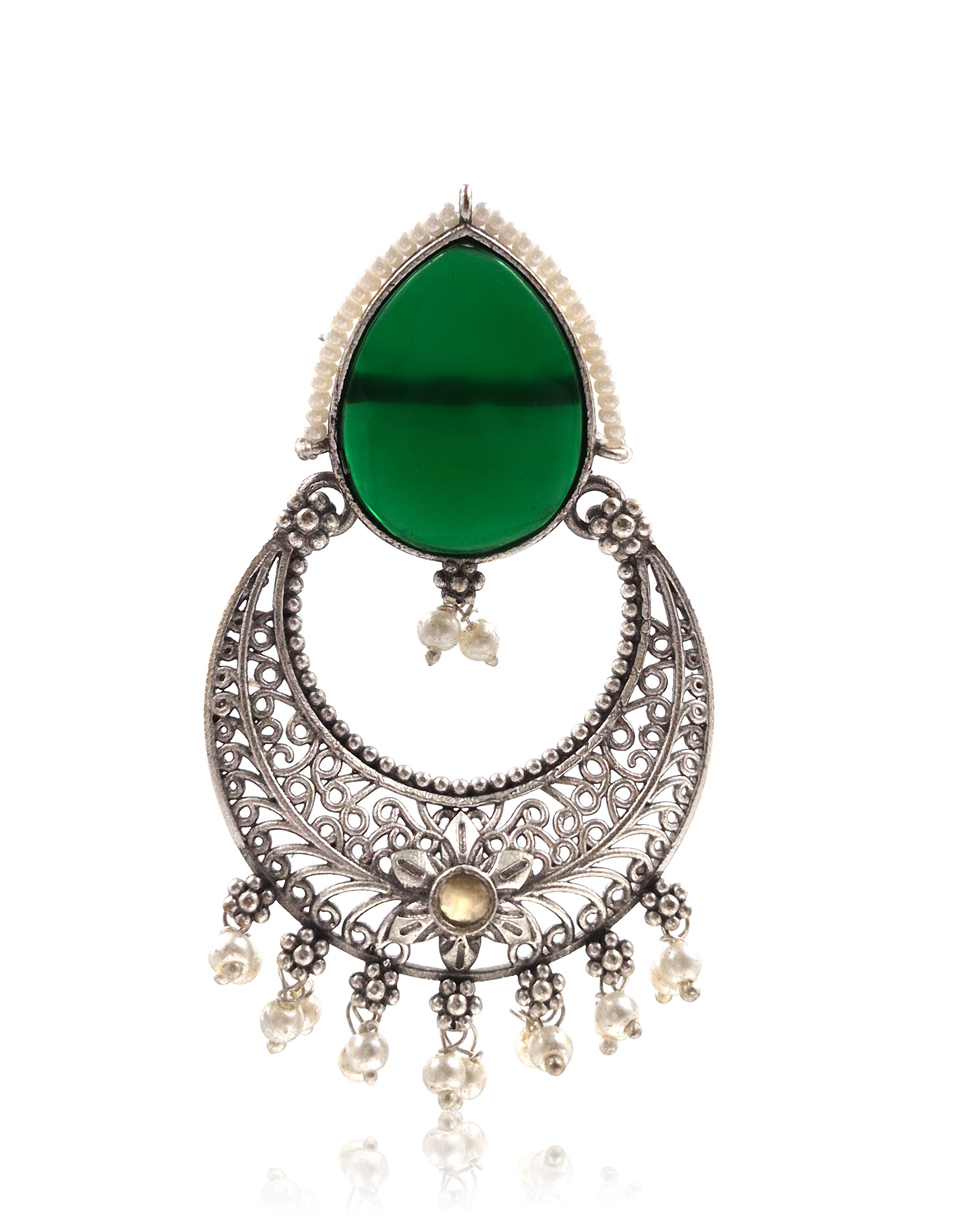 NIYA STONE DANGLER EARRINGS