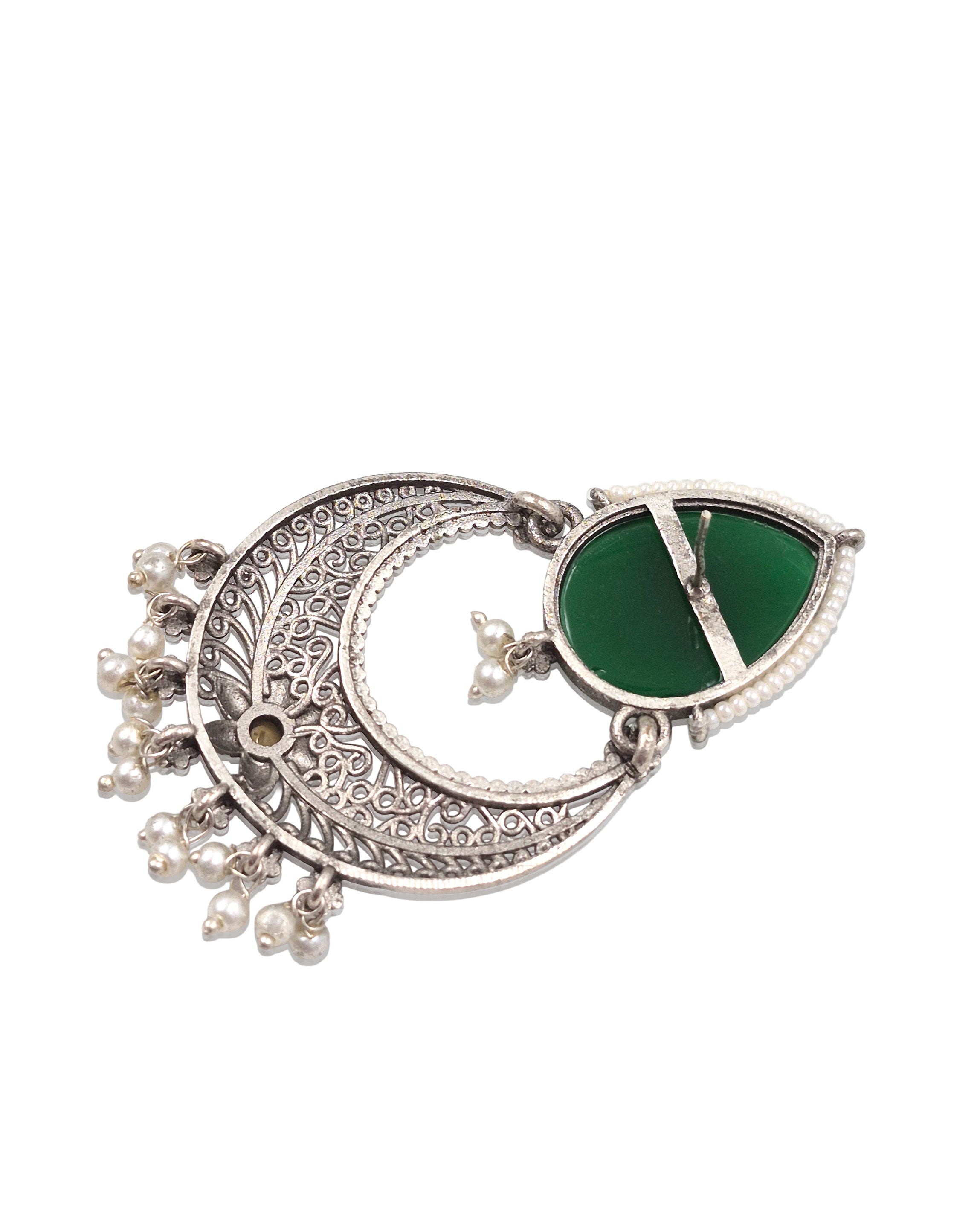 NIYA STONE DANGLER EARRINGS