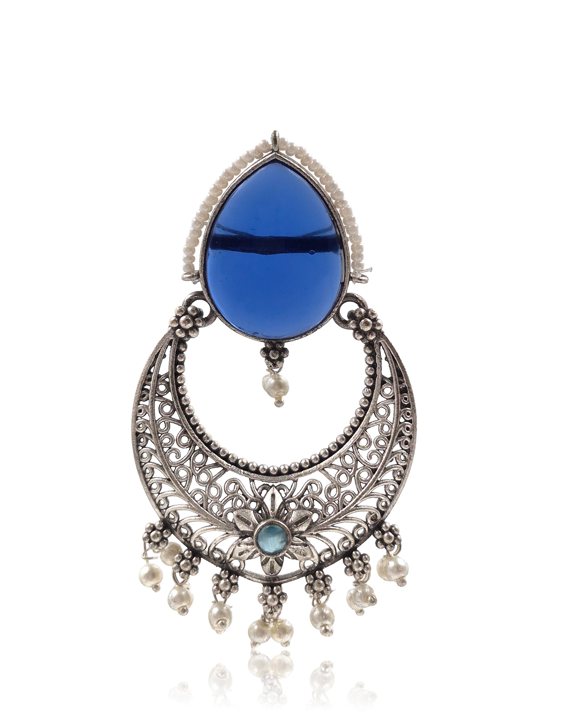 NIYA STONE DANGLER EARRINGS