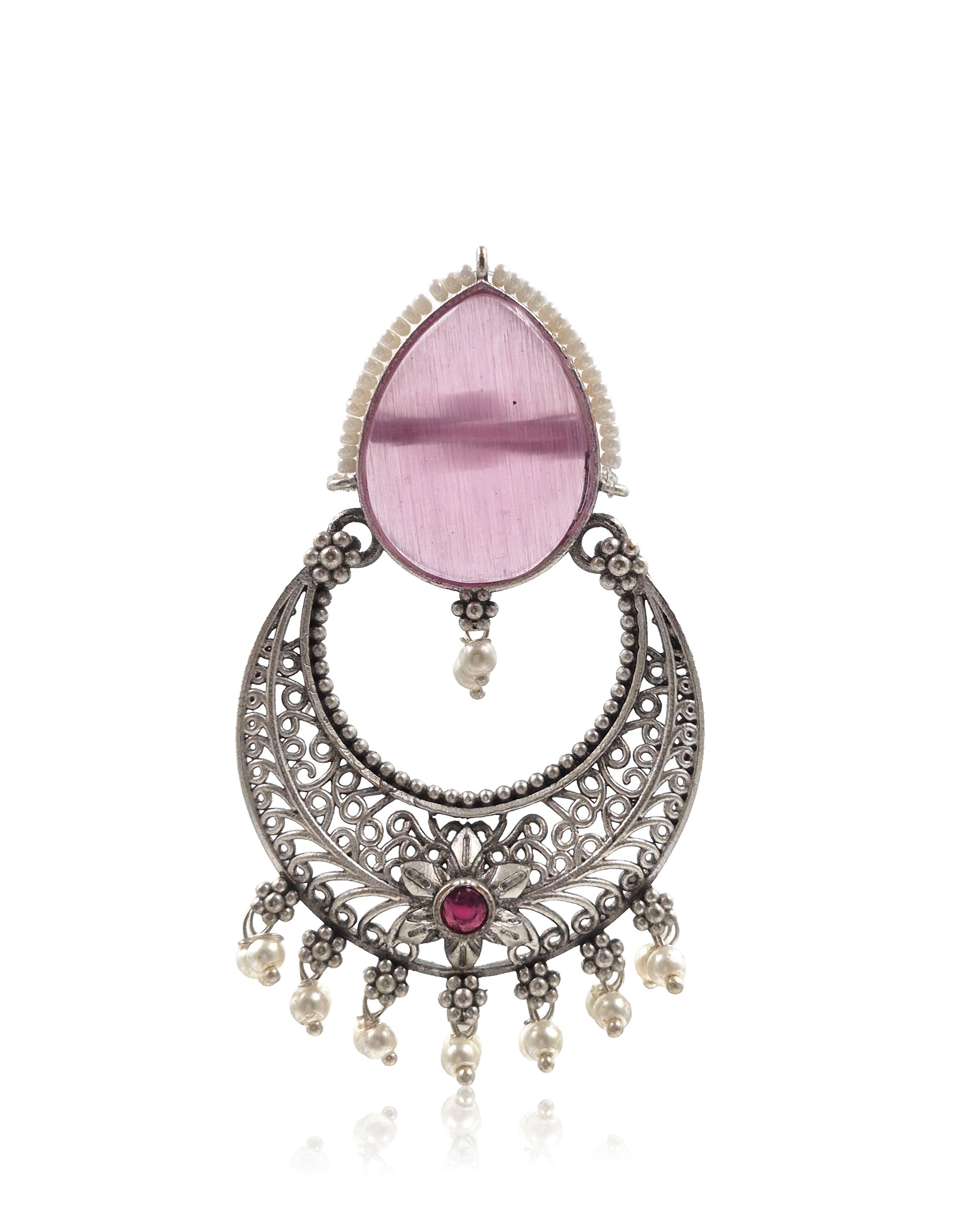 NIYA STONE DANGLER EARRINGS