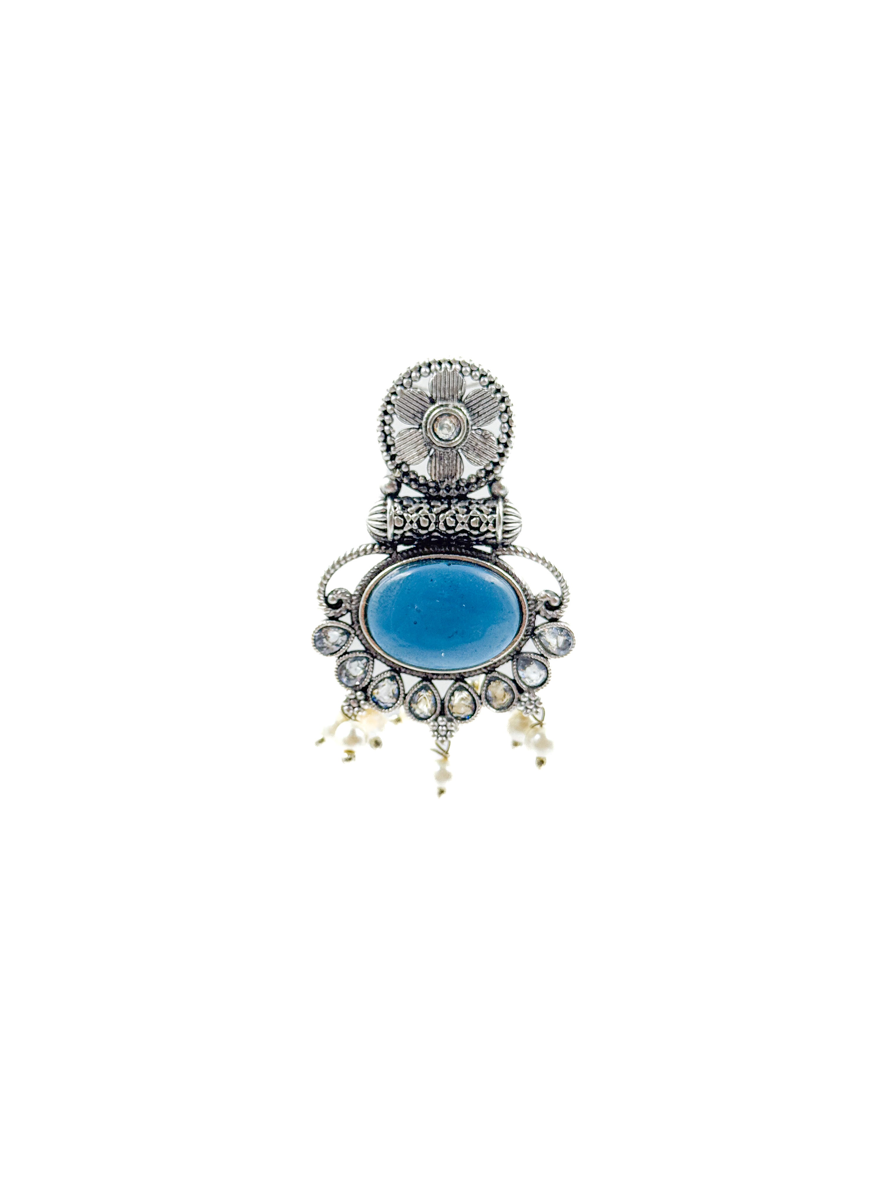 PRISHA ETHNIC STONE EARRINGS