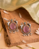 Load image into Gallery viewer, Vamika Stud Stone Earrings