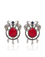 Load image into Gallery viewer, Vamika Stud Stone Earrings