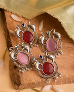 Load image into Gallery viewer, Vamika Stud Stone Earrings