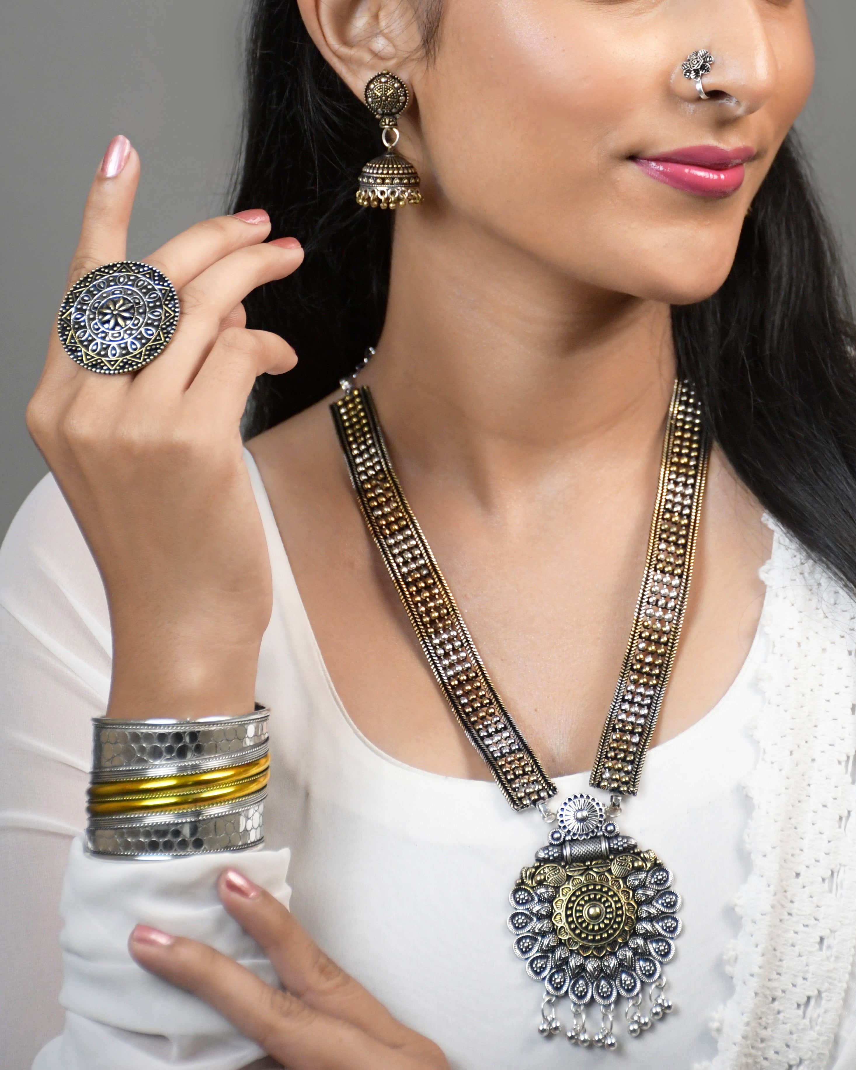 KIA DUALTONE 5 PIECE JEWELLERY SET COMBO