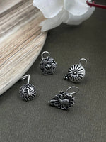 Load image into Gallery viewer, BRINDA OXIDISED PIERCING NOSEPIN COMBO OF 4