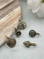 Load image into Gallery viewer, MEETA OXIDISED CLIP ON NOSEPIN COMBO OF 5