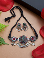 Load image into Gallery viewer, Pia Stone Necklace Set
