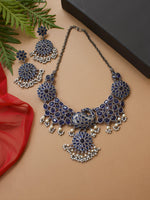 Load image into Gallery viewer, Aarvi Stone Necklace Set