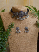 Load image into Gallery viewer, Riya Stone Necklace Set