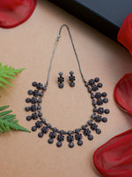 Load image into Gallery viewer, Floral stone Necklace Set