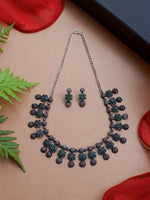 Load image into Gallery viewer, Floral stone Necklace Set