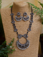 Load image into Gallery viewer, Meera Stone Necklace Set