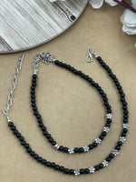 Load image into Gallery viewer, VEDIKA DESIGNER SILVER ANKLET