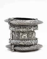 Load image into Gallery viewer, Swara Silver Lookalike Bangle Stack