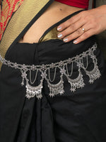 Load image into Gallery viewer, FLOWER CHARMS OXIDISED WAISTBELT