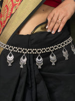 Load image into Gallery viewer, GHUNGROO OXIDISED WAISTBELT