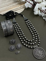 Load image into Gallery viewer, Tamanna Oxidised Jewellery Set
