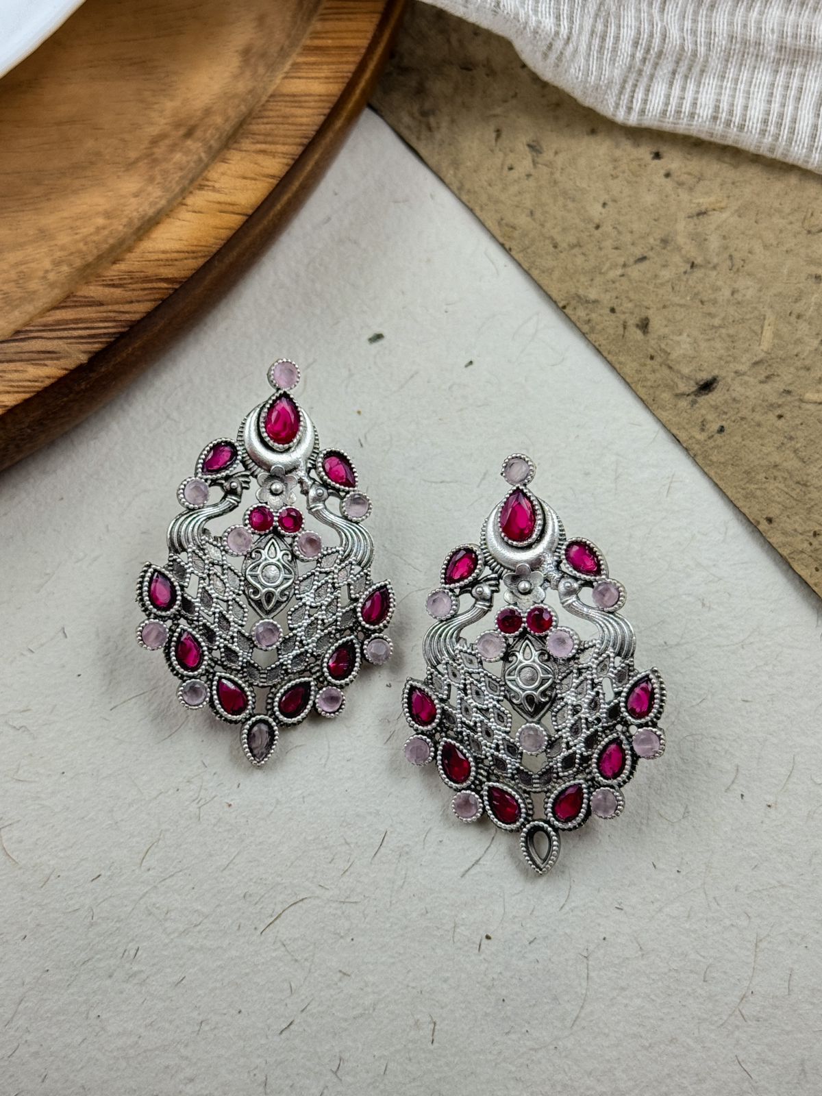 BANSARI OVERSIZED STUD EARRINGS