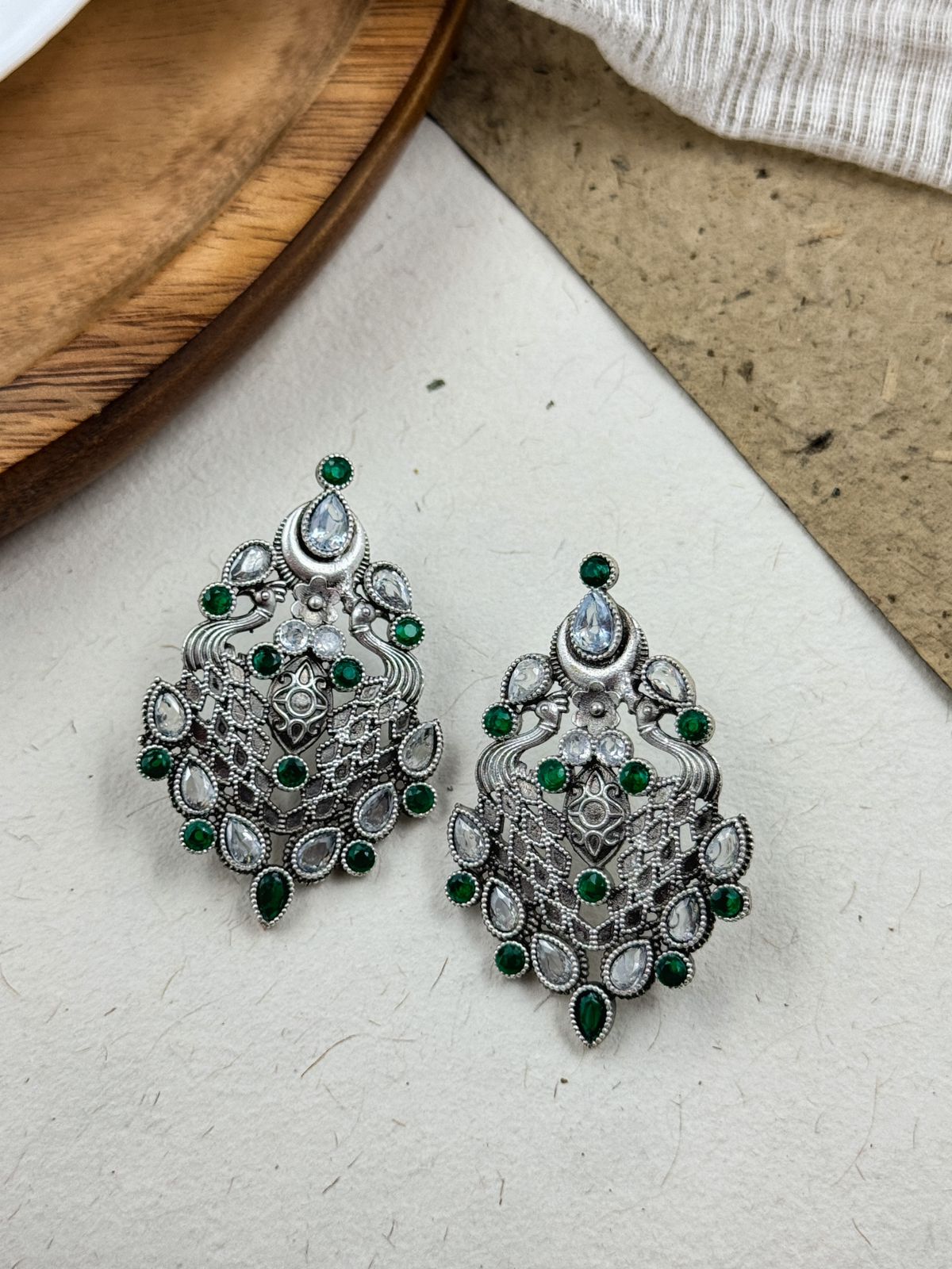 BANSARI OVERSIZED STUD EARRINGS