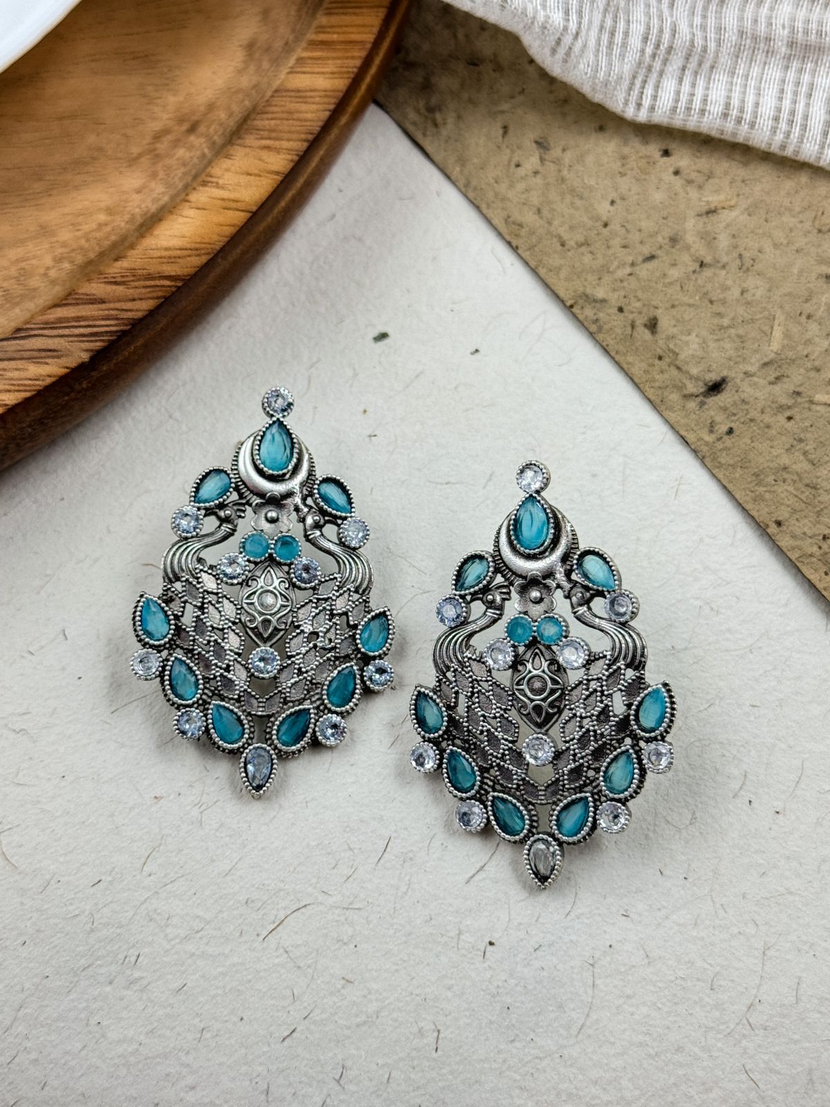 BANSARI OVERSIZED STUD EARRINGS