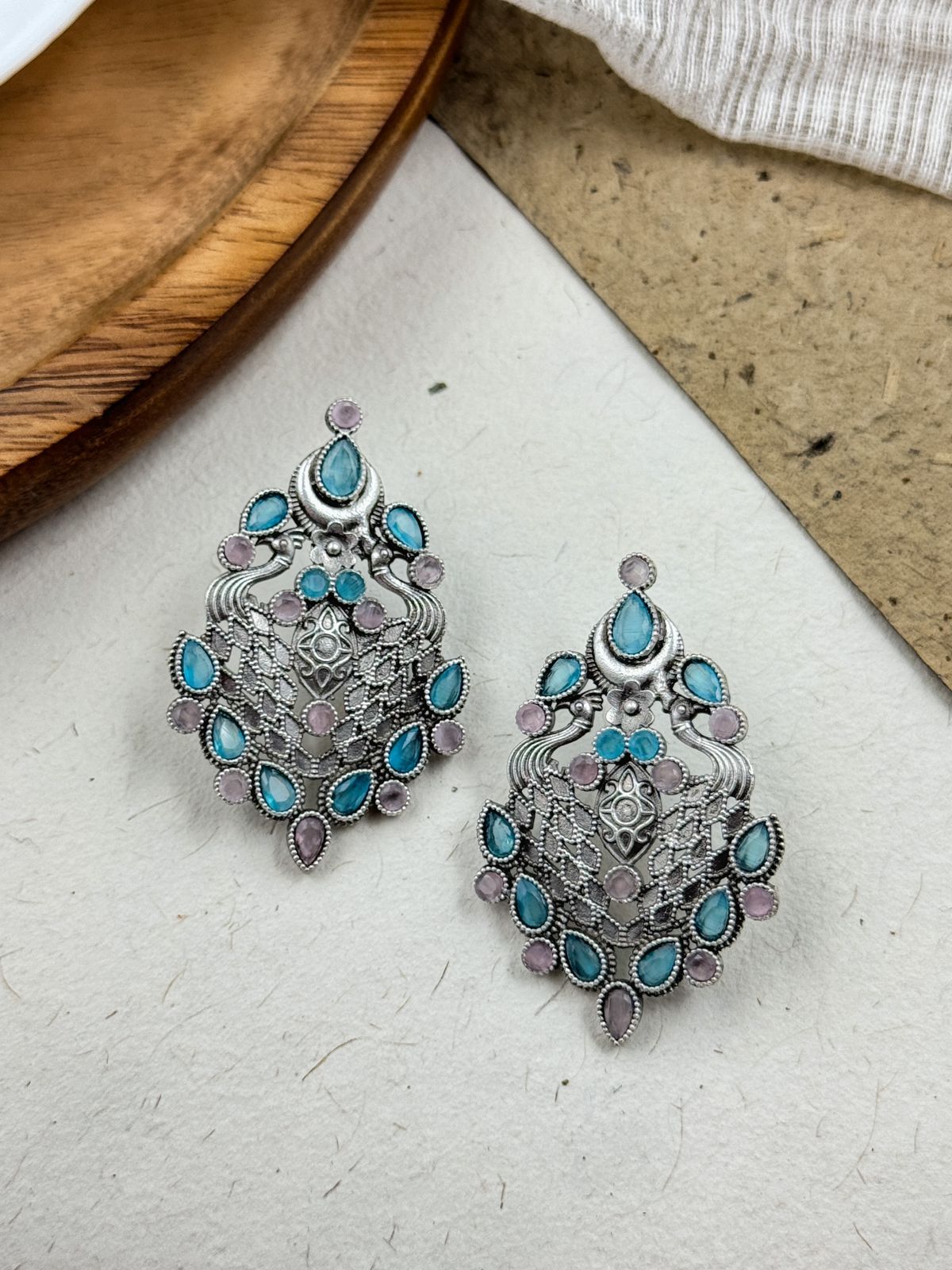 BANSARI OVERSIZED STUD EARRINGS