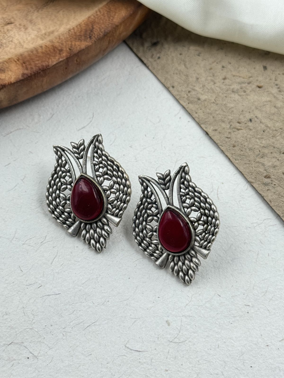 BARKHA OVERSIZED STUD EARRINGS