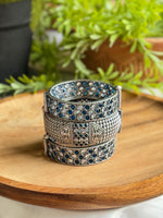 Load image into Gallery viewer, MAHIRA STONE BANGLE STACK