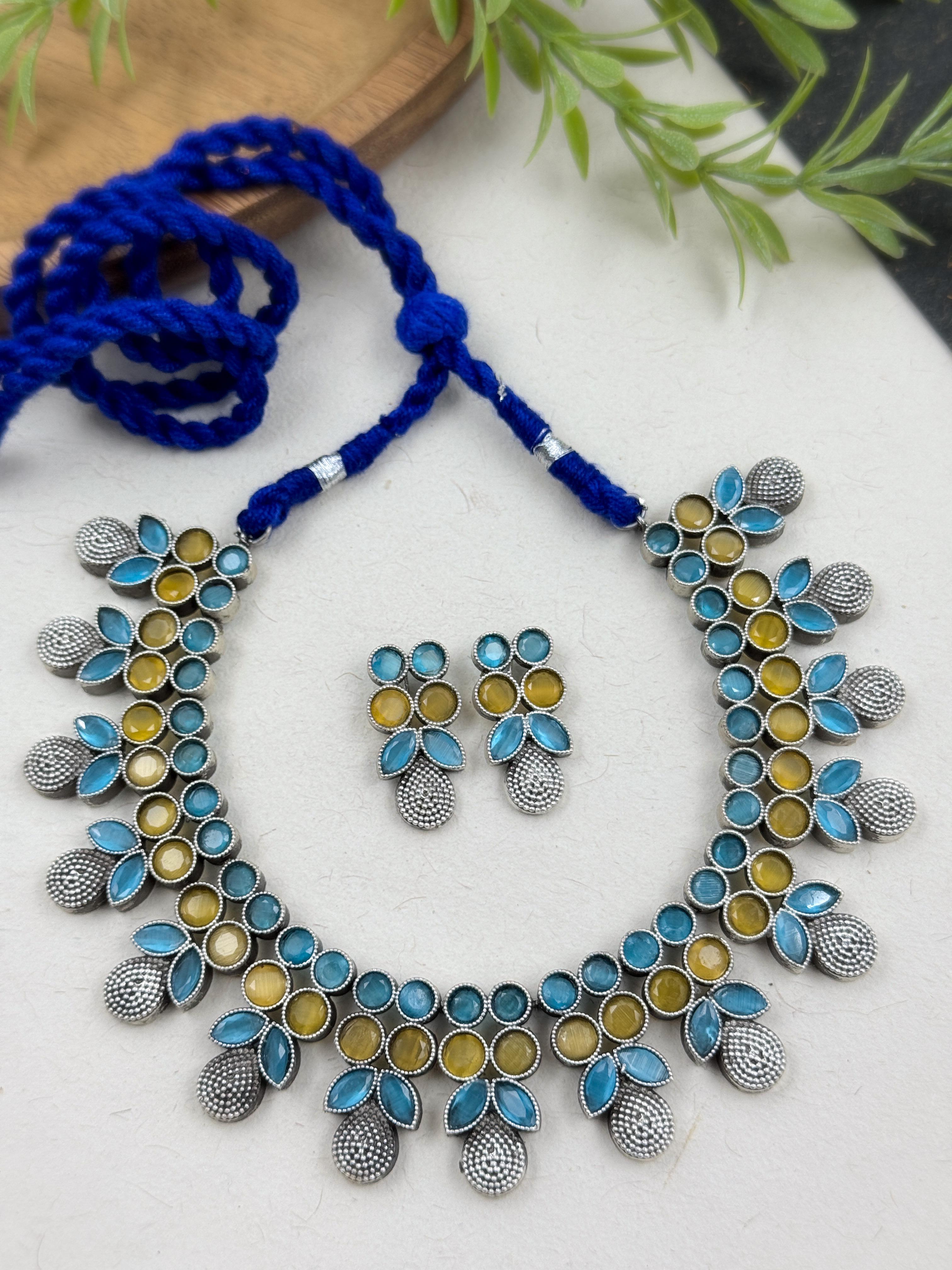 RUBY STONE NECKLACE SET